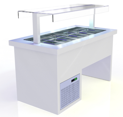 Ο Εξοπλισμός του Επαγγελματία | Επαγγελματική Ψύξη | Συνθέσεις Self Service | Σύνθεση Classic 90 | e-cart.gr